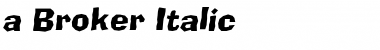 Download a_Broker Font Download a_Broker Font