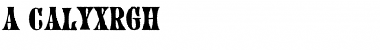 Download a_CalyxRgh Font Download a_CalyxRgh Font