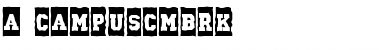 Download a_CampusCmBrk Font Download a_CampusCmBrk Font