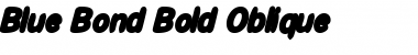 Download Blue Bond Font Download Blue Bond Font