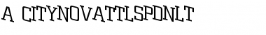Download a_CityNovaTtlSpDnLt Font Download a_CityNovaTtlSpDnLt Font
