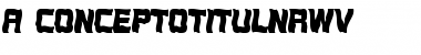 Download a_ConceptoTitulNrWv Font Download a_ConceptoTitulNrWv Font