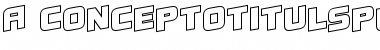 Download a_ConceptoTitulSpUpOtl Font Download a_ConceptoTitulSpUpOtl Font