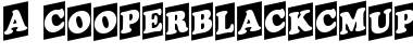 Download a_CooperBlackCmUp Font Download a_CooperBlackCmUp Font