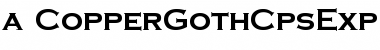 Download a_CopperGothCpsExp Font Download a_CopperGothCpsExp Font