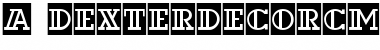 Download a_DexterDecorCm Font Download a_DexterDecorCm Font