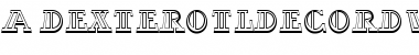 Download a_DexterOtlDecorDv3D Font Download a_DexterOtlDecorDv3D Font