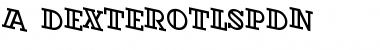 Download a_DexterOtlSpDn Font Download a_DexterOtlSpDn Font