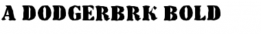 Download a_DodgerBrk Font Download a_DodgerBrk Font