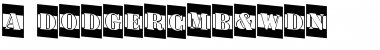 Download a_DodgerCmB&WDn Font Download a_DodgerCmB&WDn Font
