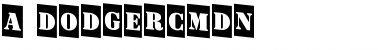 Download a_DodgerCmDn Font Download a_DodgerCmDn Font