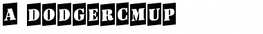 Download a_DodgerCmUp Font Download a_DodgerCmUp Font
