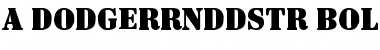 Download a_DodgerRndDstr Font Download a_DodgerRndDstr Font