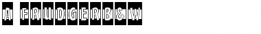 Download a_FrudgerB&W Font Download a_FrudgerB&W Font