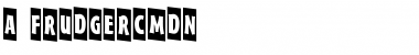 Download a_FrudgerCmDn Font Download a_FrudgerCmDn Font