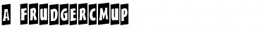 Download a_FrudgerCmUp Font Download a_FrudgerCmUp Font
