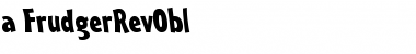 Download a_FrudgerRevObl Font Download a_FrudgerRevObl Font