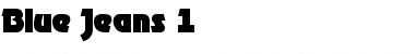 Download Blue Jeans 1 Font Download Blue Jeans 1 Font