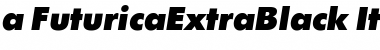 Download a_FuturicaExtraBlack Font Download a_FuturicaExtraBlack Font