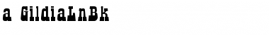 Download a_GildiaLnBk Font Download a_GildiaLnBk Font