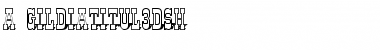 Download a_GildiaTitul3DSh Font Download a_GildiaTitul3DSh Font