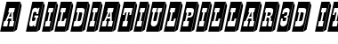 Download a_GildiaTiulPillar3D Font Download a_GildiaTiulPillar3D Font