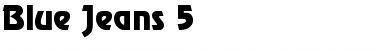 Download Blue Jeans 5 Font Download Blue Jeans 5 Font