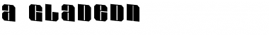 Download a_GladeDn Font Download a_GladeDn Font