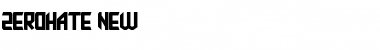 Download ZEROHATE Font Download ZEROHATE Font