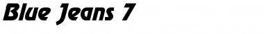 Download Blue Jeans 7 Font Download Blue Jeans 7 Font