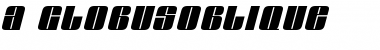 Download a_GlobusOblique Font Download a_GlobusOblique Font