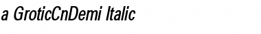 Download a_GroticCnDemi Font Download a_GroticCnDemi Font