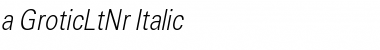 Download a_GroticLtNr Font Download a_GroticLtNr Font