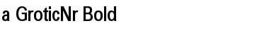 Download a_GroticNr Font Download a_GroticNr Font