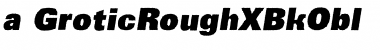 Download a_GroticRoughXBkObl Font Download a_GroticRoughXBkObl Font