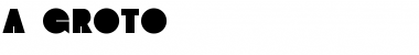 Download a_Groto Font Download a_Groto Font