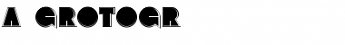 Download a_GrotoGr Font Download a_GrotoGr Font