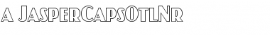 Download a_JasperCapsOtlNr Font Download a_JasperCapsOtlNr Font