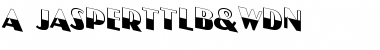 Download a_JasperTtlB&WDn Font Download a_JasperTtlB&WDn Font