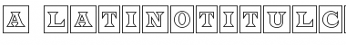 Download a_LatinoTitulCmOtl Font Download a_LatinoTitulCmOtl Font