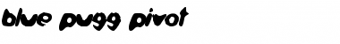 Download Blue Pugg Font Download Blue Pugg Font