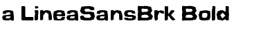 Download a_LineaSansBrk Font Download a_LineaSansBrk Font