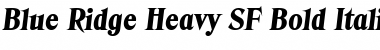 Download Blue Ridge Heavy SF Font Download Blue Ridge Heavy SF Font