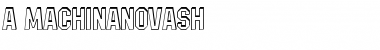 Download a_MachinaNovaSh Font Download a_MachinaNovaSh Font