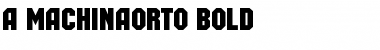 Download a_MachinaOrto Font Download a_MachinaOrto Font