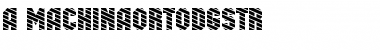 Download a_MachinaOrtoDgStr Font Download a_MachinaOrtoDgStr Font