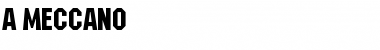 Download a_Meccano Font Download a_Meccano Font