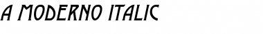 Download a_Moderno Font Download a_Moderno Font