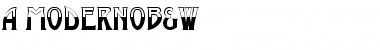 Download a_ModernoB&W Font Download a_ModernoB&W Font