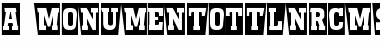 Download a_MonumentoTtlNrCmSw Font Download a_MonumentoTtlNrCmSw Font